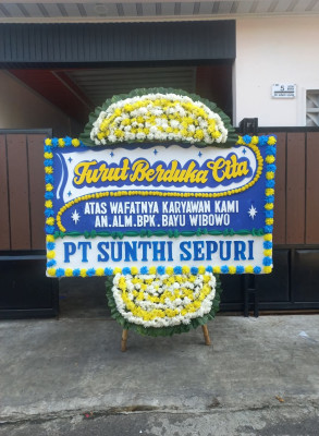 Papan Bunga Duka di Bojongtipar