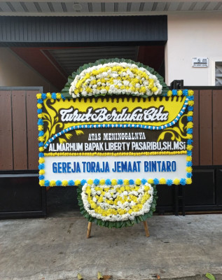 Papan Bunga Duka di Bojongtipar